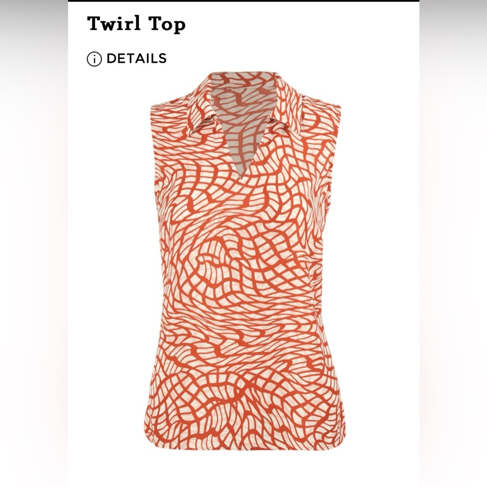 Cabi Twirl Top Size Large - NWOT